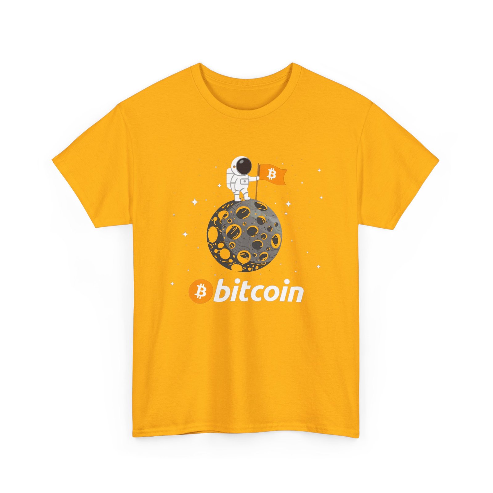 Bitcoin to the Moon Astronaut T-Shirt | Crypto T-Shirt - Image 19