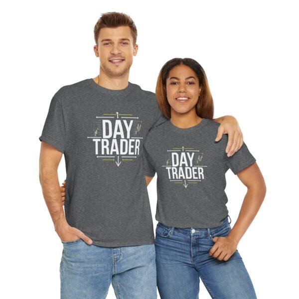 Day Trader T-Shirt | Trading Lifestyle Apparel | Market Chart Graphic - Image 35