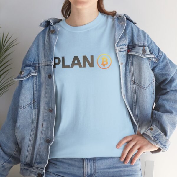 Plan ₿ Bitcoin T-Shirt | Crypto Lifestyle Apparel | Financial Freedom Design - Image 58