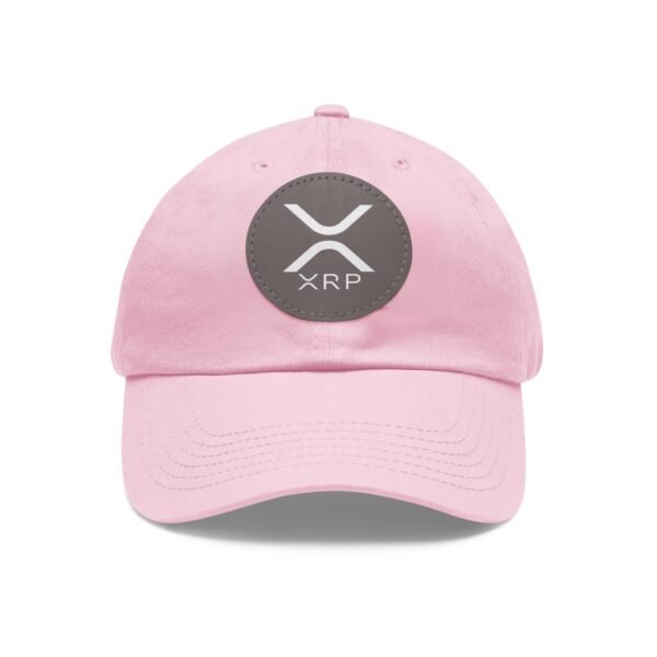 XRP  Hat with Leather Patch | Crypto Lifestyle Cap | Adjustable Cotton Hat - Image 66