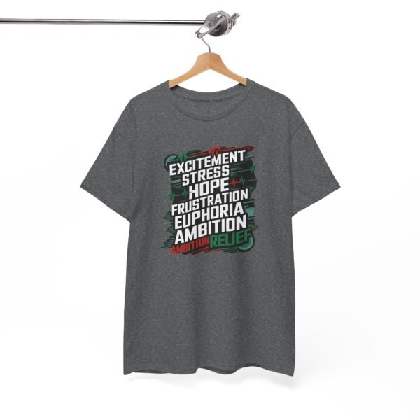Trading Emotions T-Shirt | Unisex Trader Tee | Market Psychology Graphic Design - Image 51