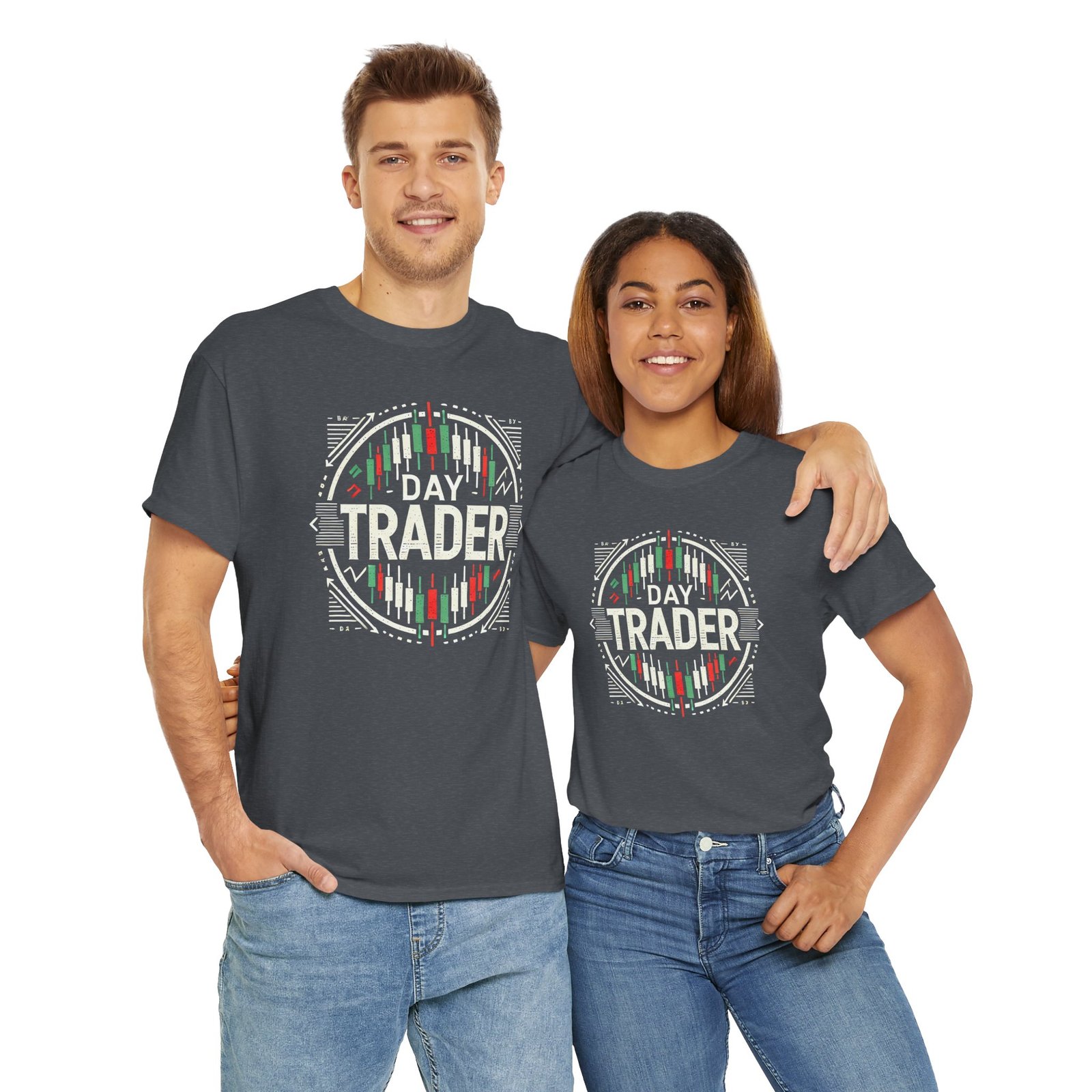 "Day Trader" | Trader T-Shirt Trading T-Shirt - Image 41