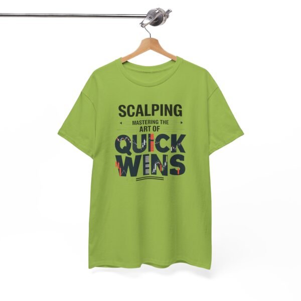 Scalping Quick Wins T-Shirt | Trading Strategy Apparel | Market Candlestick Graphic - Image 57