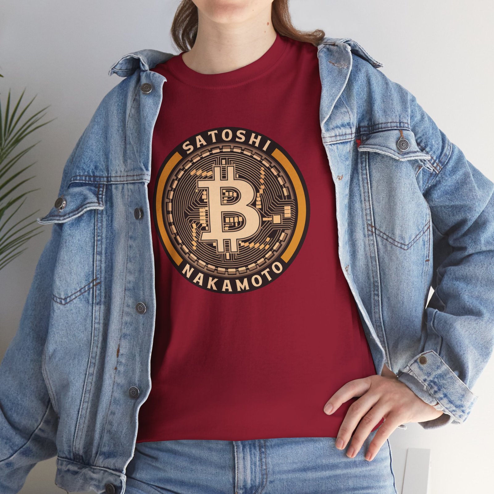Satoshi Nakamoto Bitcoin T-Shirt | Crypto Pioneer Apparel | Blockchain Legacy Design - Image 52