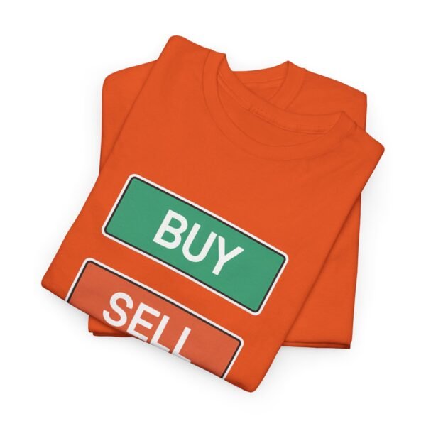Buy Sell Trading Buttons T-Shirt | Minimalist Trader T-Shirt - Image 26