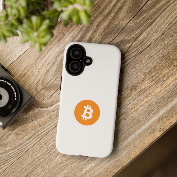 Bitcoin (BTC) iPhone Tough Case | Crypto Logo Protective Cover | Fits All iPhone Models - Image 107