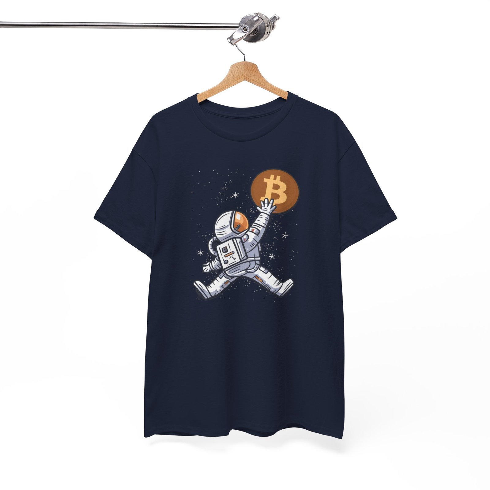 Bitcoin Astronaut T-Shirt | Crypto Lifestyle Apparel | To the Moon Design - Image 57