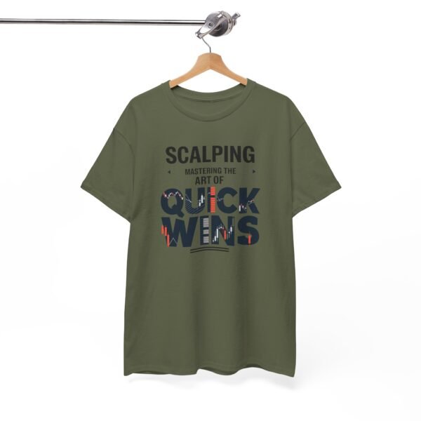 Scalping Quick Wins T-Shirt | Trading Strategy Apparel | Market Candlestick Graphic - Image 69