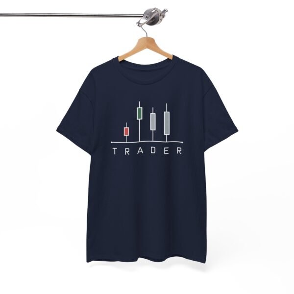 "TRADER" Minimalist Candlestick Pattern T-Shirt | Trader T-Shirt Trading T-Shirt - Image 27