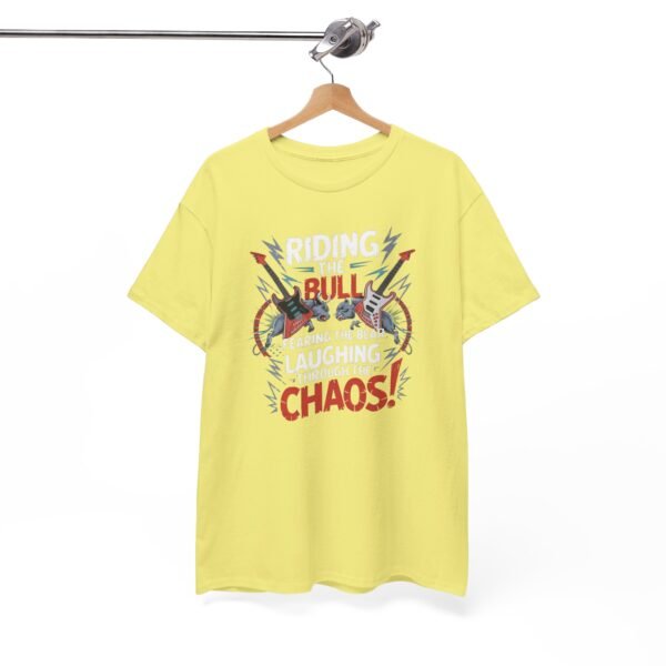 "Riding the Bull, Fearing the Bear" Rock-Inspired Trader T-Shirt | Trading T-Shirt - Image 9
