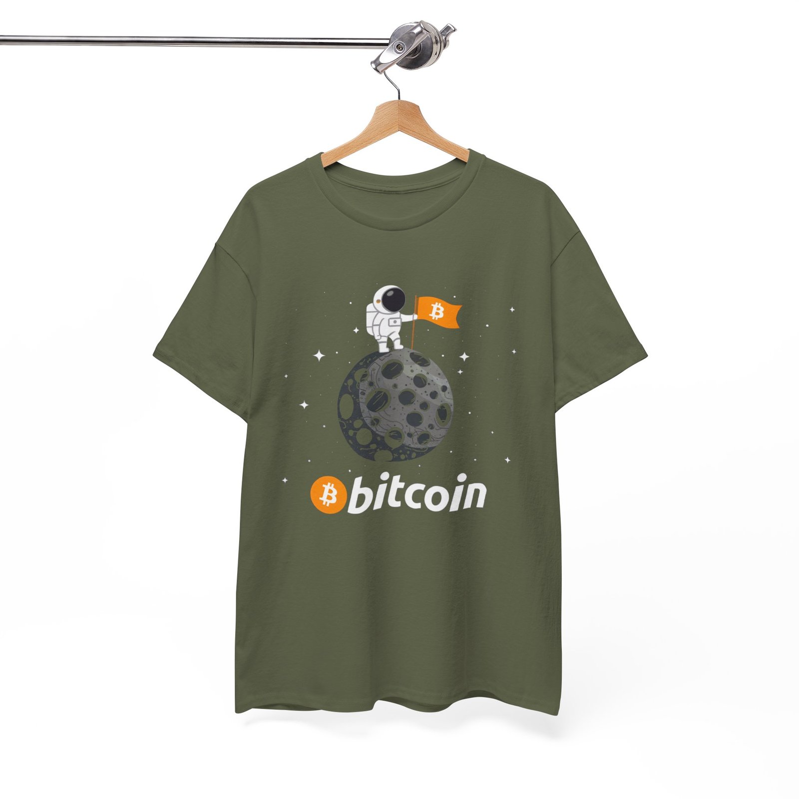 Bitcoin to the Moon Astronaut T-Shirt | Crypto T-Shirt - Image 33