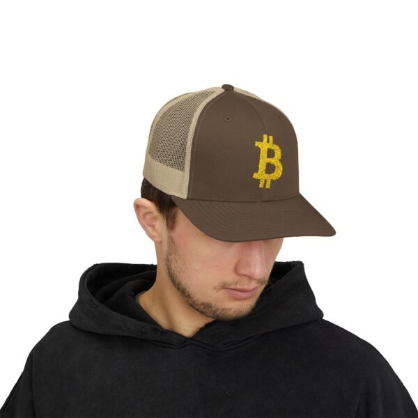 Bitcoin Logo Trucker Cap | Cryptocurrency Hat Bitcoin Hat - Image 31