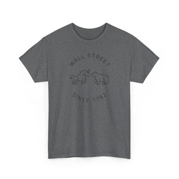 "Wall Street Bull & Bear - Since 1792" | Minimalist Trader T-Shirt Trading T-Shirt - Image 55