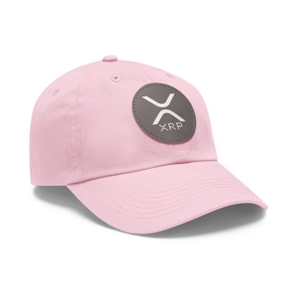 XRP  Hat with Leather Patch | Crypto Lifestyle Cap | Adjustable Cotton Hat - Image 67
