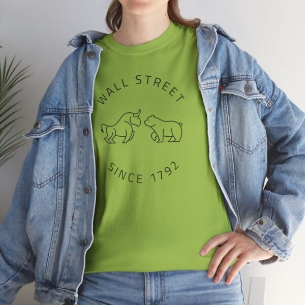 "Wall Street Bull & Bear - Since 1792" | Minimalist Trader T-Shirt Trading T-Shirt - Image 64
