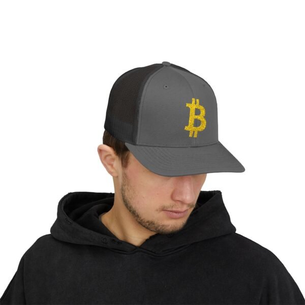 Bitcoin Logo Trucker Cap | Cryptocurrency Hat Bitcoin Hat - Image 19