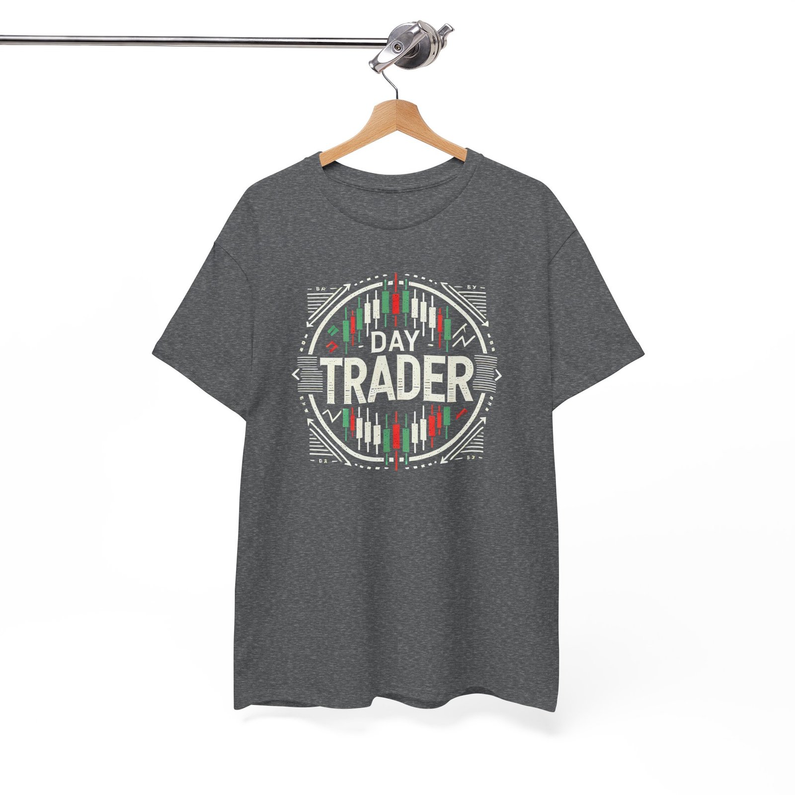 "Day Trader" | Trader T-Shirt Trading T-Shirt - Image 21