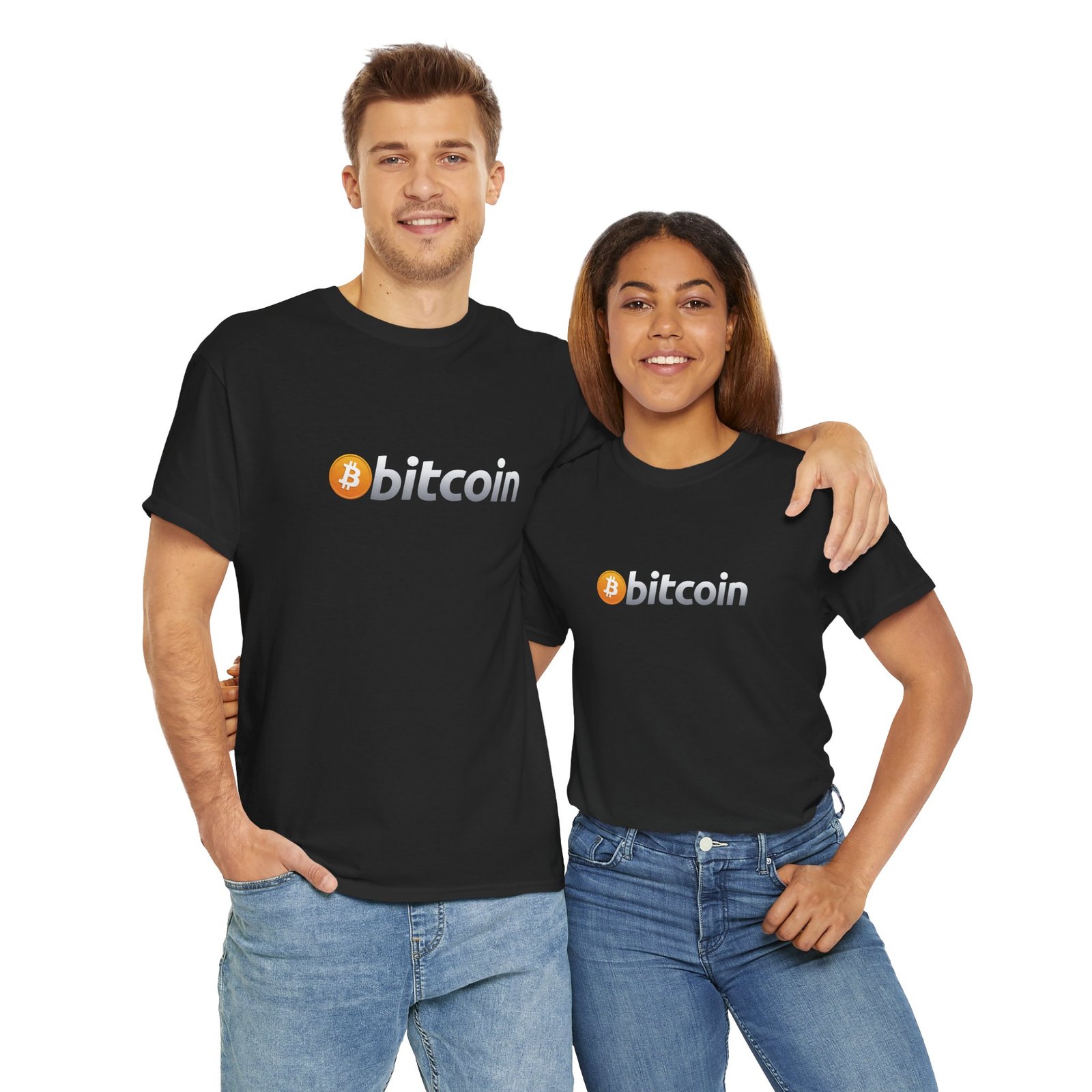 Bitcoin Logo Minimalist T-Shirt | Cryptocurrency T-Shirt - Image 5