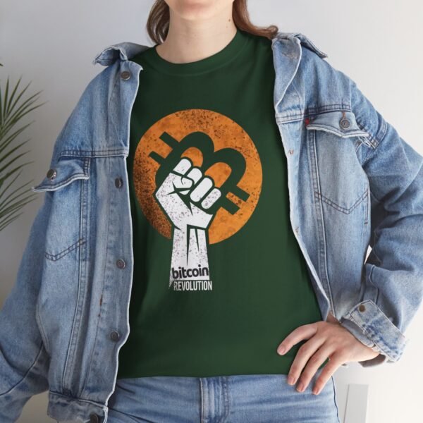 Bitcoin Revolution T-Shirt | Cryptocurrency Apparel - Image 28