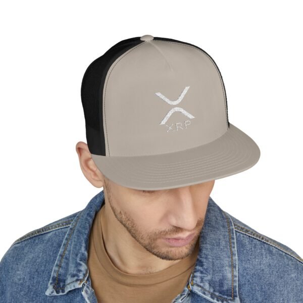 XRP Snapback Trucker Cap | Crypto Lifestyle Hat | Adjustable Mesh Back - Image 31
