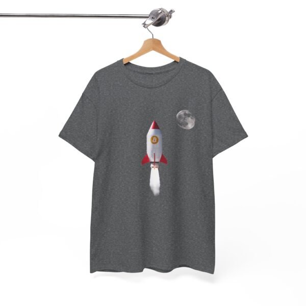 Bitcoin Rocket to the Moon T-Shirt | Cryptocurrency T-Shirt - Image 45