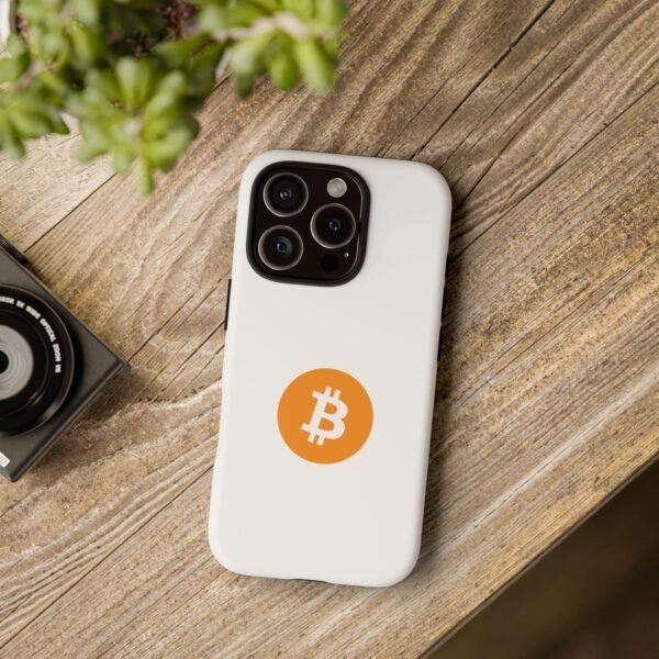 Bitcoin (BTC) iPhone Tough Case | Crypto Logo Protective Cover | Fits All iPhone Models - Image 123