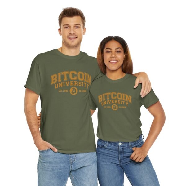 Bitcoin University T-Shirt Est. 2009 Ad Lunam | Cryptocurrency Apparel - Image 41