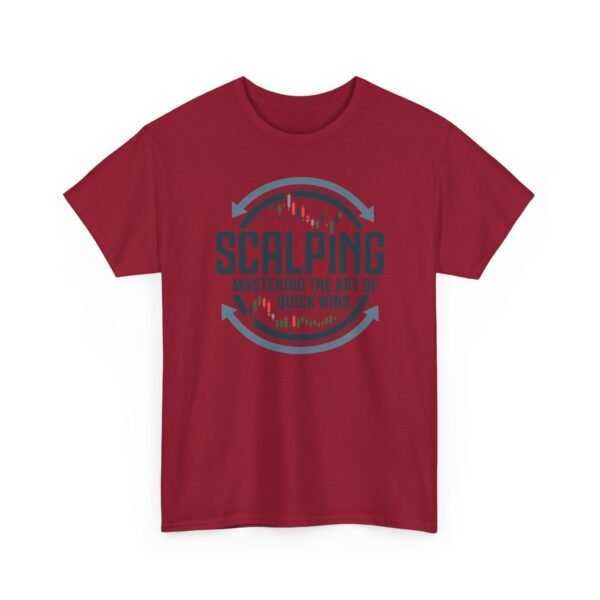 "Scalping: Mastering the Art of Quick Wins" | Trader T-Shirt Trading T-Shirt - Image 73