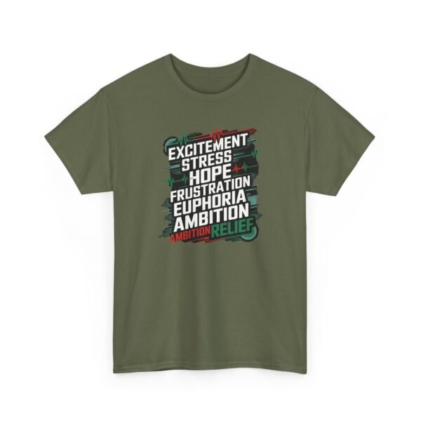 Trading Emotions T-Shirt | Unisex Trader Tee | Market Psychology Graphic Design - Image 61