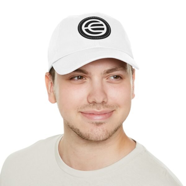 Worldcoin (WLD) Dad Hat with Leather Patch | Crypto Cotton Cap | Adjustable Strapback - Image 10