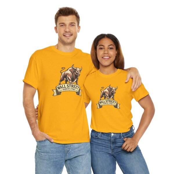"Wall Street Bull - Since 1792" Trader T-Shirt | Trading T-Shirt - Image 65