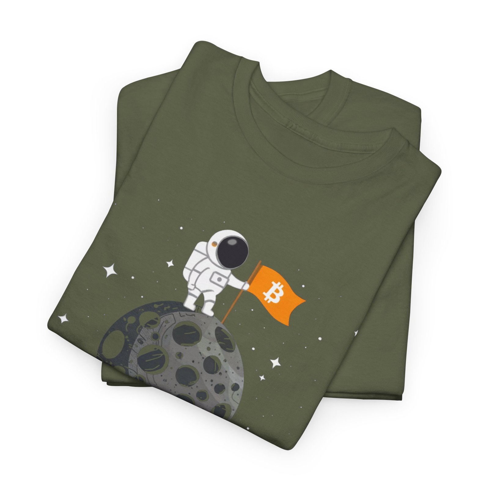Bitcoin to the Moon Astronaut T-Shirt | Crypto T-Shirt - Image 32