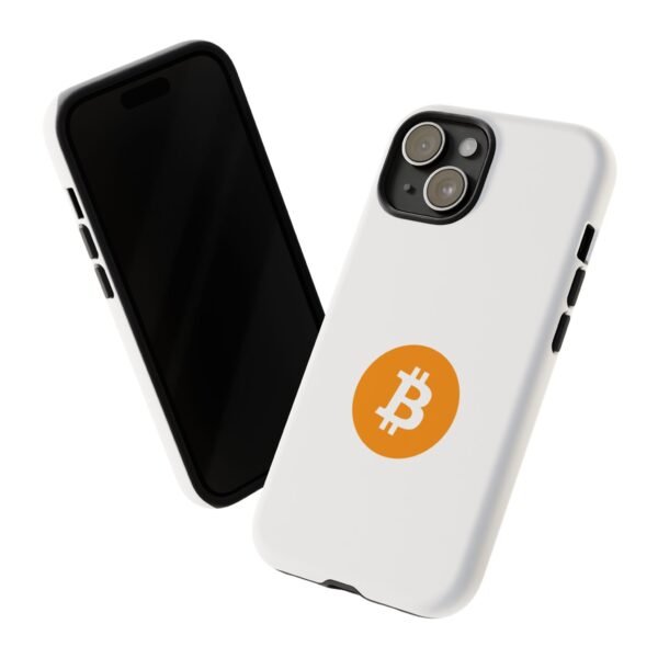 Bitcoin (BTC) iPhone Tough Case | Crypto Logo Protective Cover | Fits All iPhone Models - Image 80