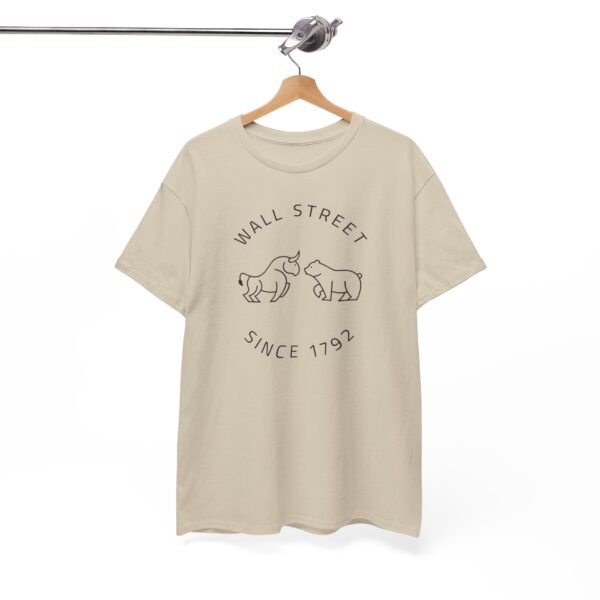 "Wall Street Bull & Bear - Since 1792" | Minimalist Trader T-Shirt Trading T-Shirt - Image 39