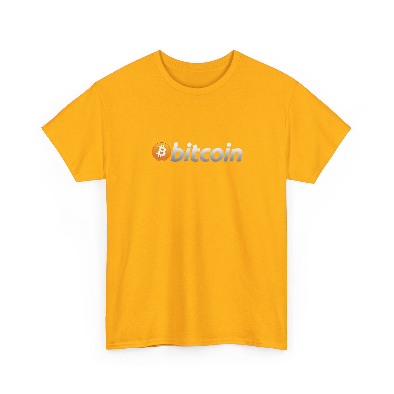 Bitcoin Logo Minimalist T-Shirt | Cryptocurrency T-Shirt - Image 13