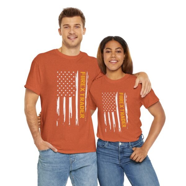Forex Trader American Flag T-Shirt | Bold Trading T-Shirt for Forex Enthusiasts - Image 11