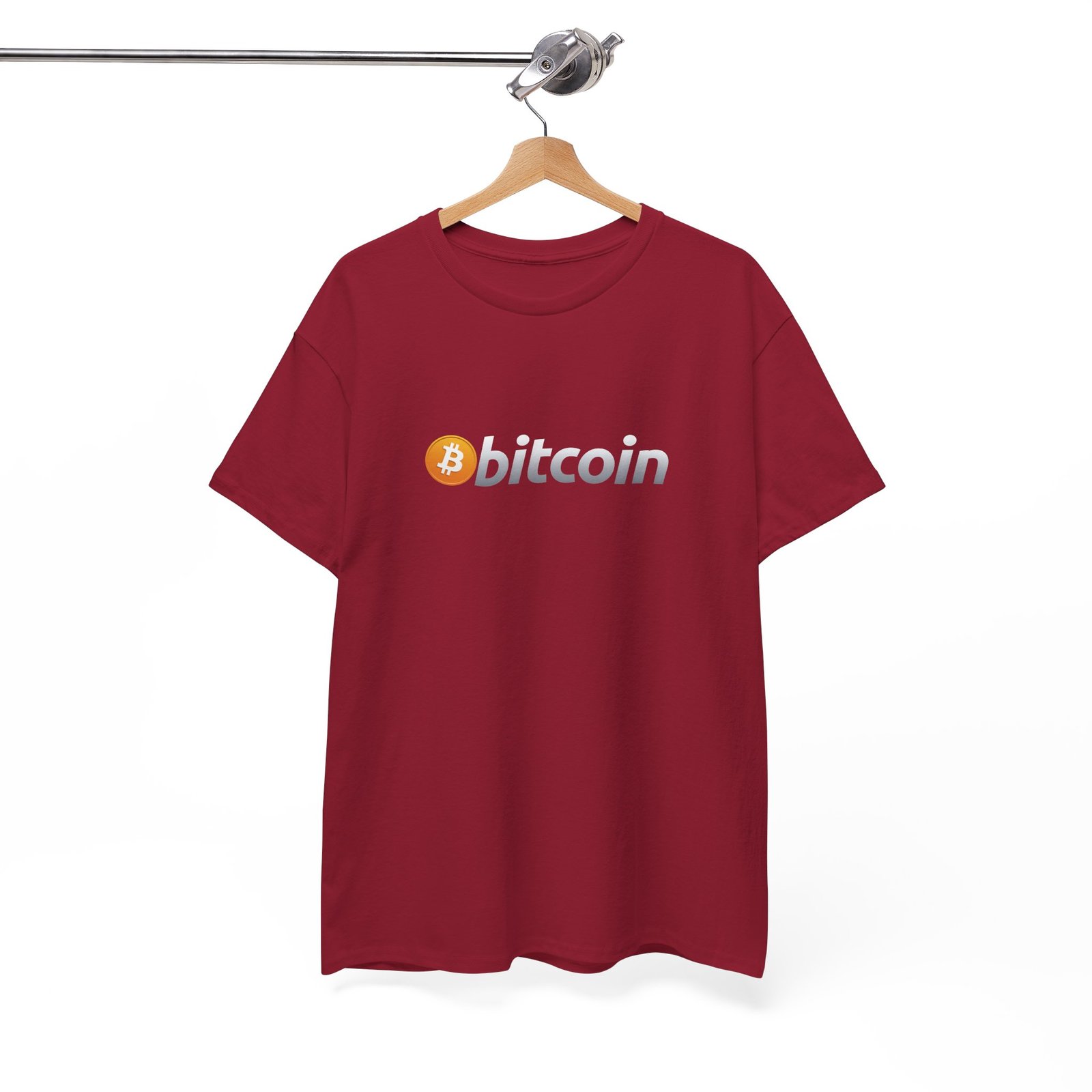 Bitcoin Logo Minimalist T-Shirt | Cryptocurrency T-Shirt - Image 81