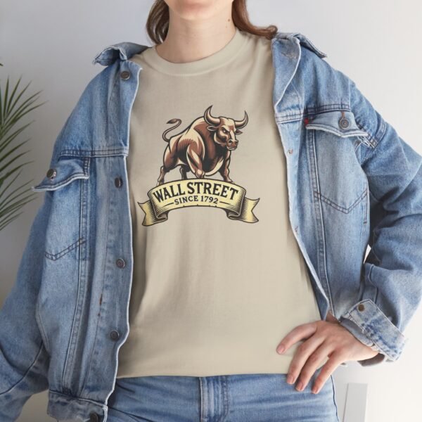 "Wall Street Bull - Since 1792" Trader T-Shirt | Trading T-Shirt - Image 28