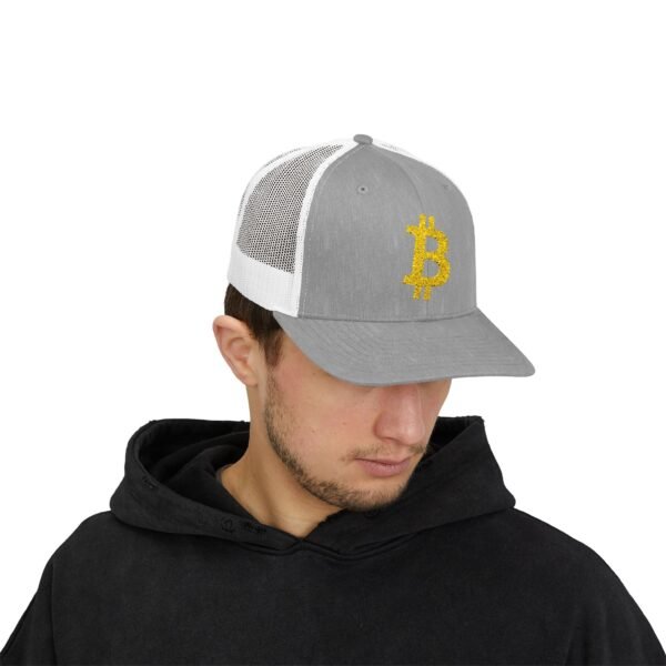 Bitcoin Logo Trucker Cap | Cryptocurrency Hat Bitcoin Hat - Image 35