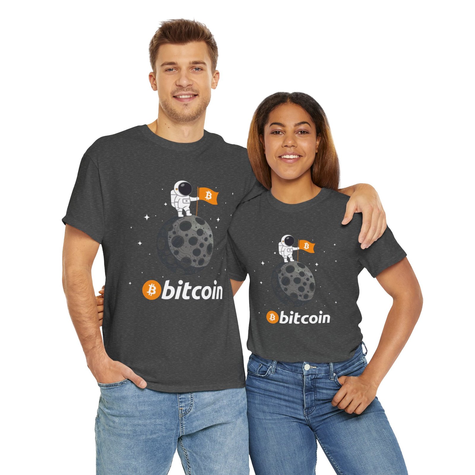 Bitcoin to the Moon Astronaut T-Shirt | Crypto T-Shirt - Image 53