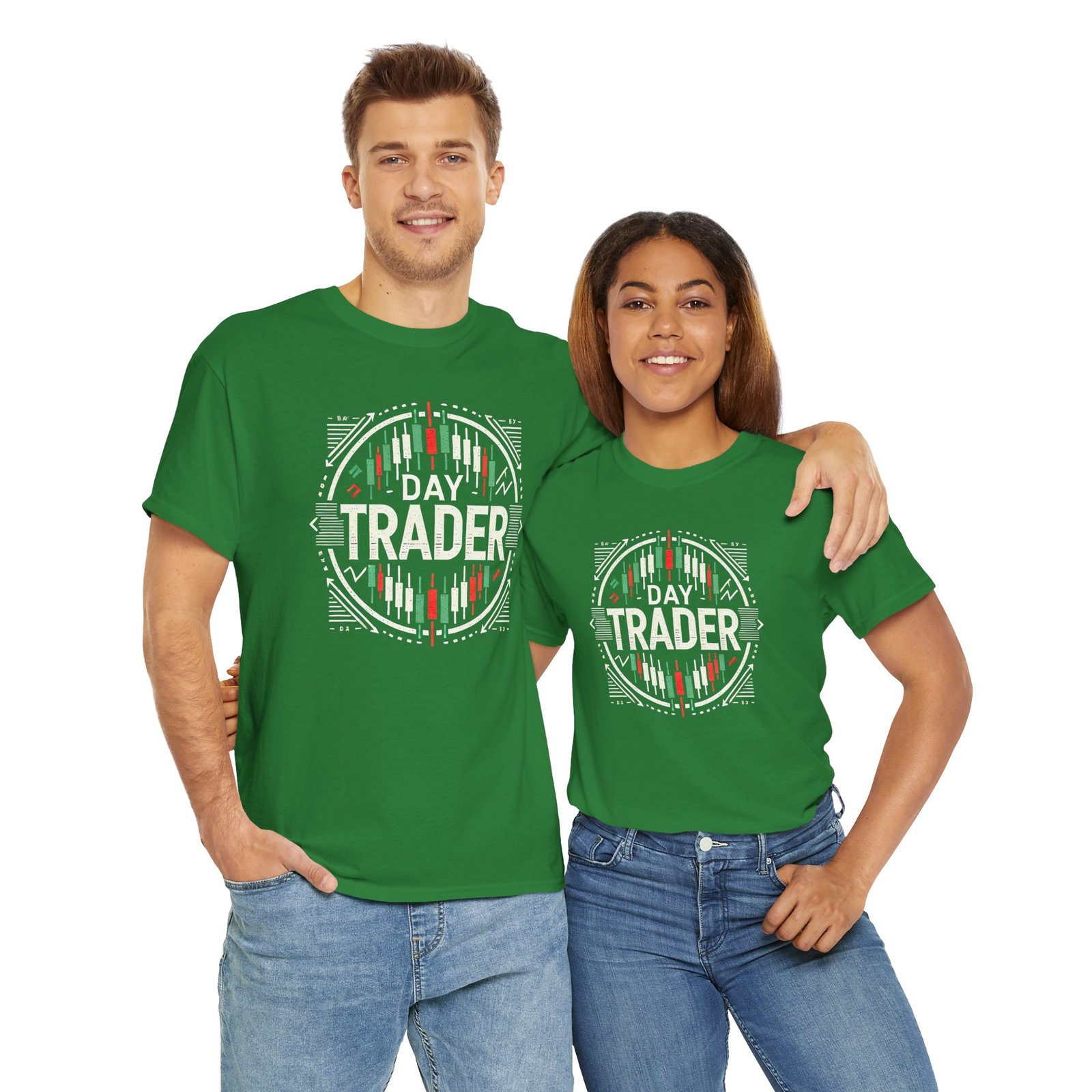 "Day Trader" | Trader T-Shirt Trading T-Shirt - Image 17