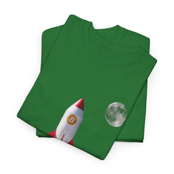 Bitcoin Rocket to the Moon T-Shirt | Cryptocurrency T-Shirt - Image 38