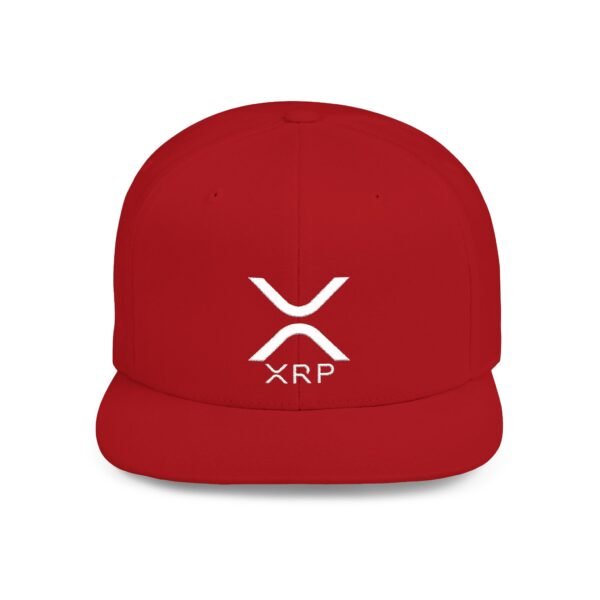 XRP Flat Bill Snapback | Crypto Lifestyle Cap | Adjustable Streetwear Hat - Image 57