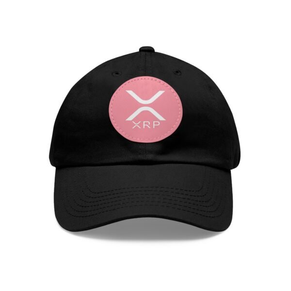 XRP  Hat with Leather Patch | Crypto Lifestyle Cap | Adjustable Cotton Hat - Image 41