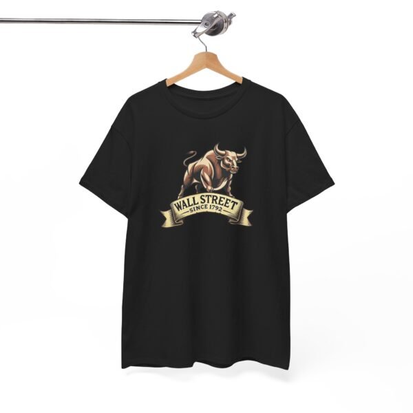 "Wall Street Bull - Since 1792" Trader T-Shirt | Trading T-Shirt - Image 3