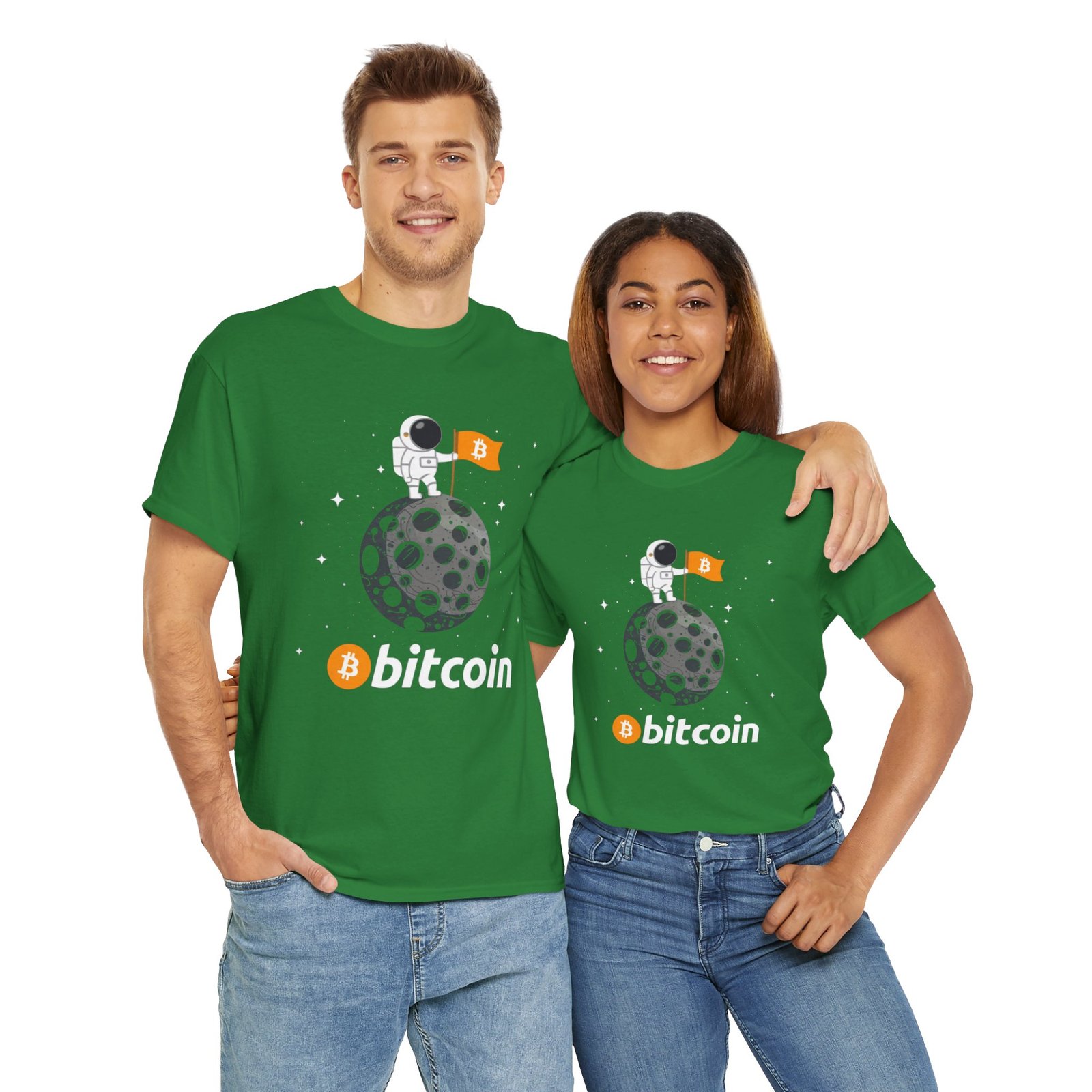 Bitcoin to the Moon Astronaut T-Shirt | Crypto T-Shirt - Image 41