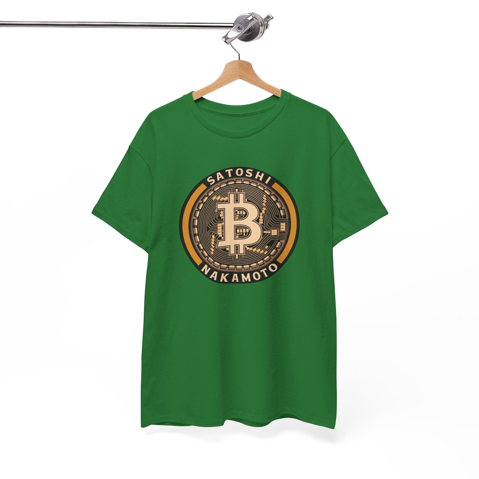 Satoshi Nakamoto Bitcoin T-Shirt | Crypto Pioneer Apparel | Blockchain Legacy Design - Image 75