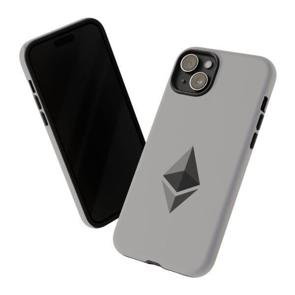 Ethereum (ETH) iPhone Tough Case | Crypto Logo Protective Cover | Fits All iPhone Models - Image 86