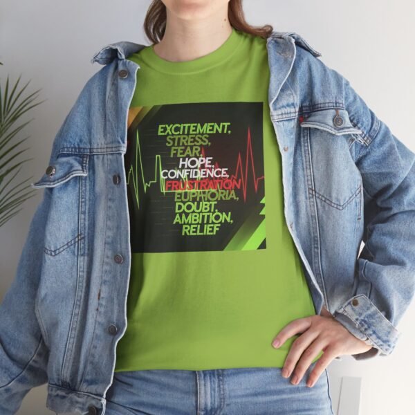 "The Emotions of Trading" Trader T-Shirt | Trading T-Shirt - Image 46