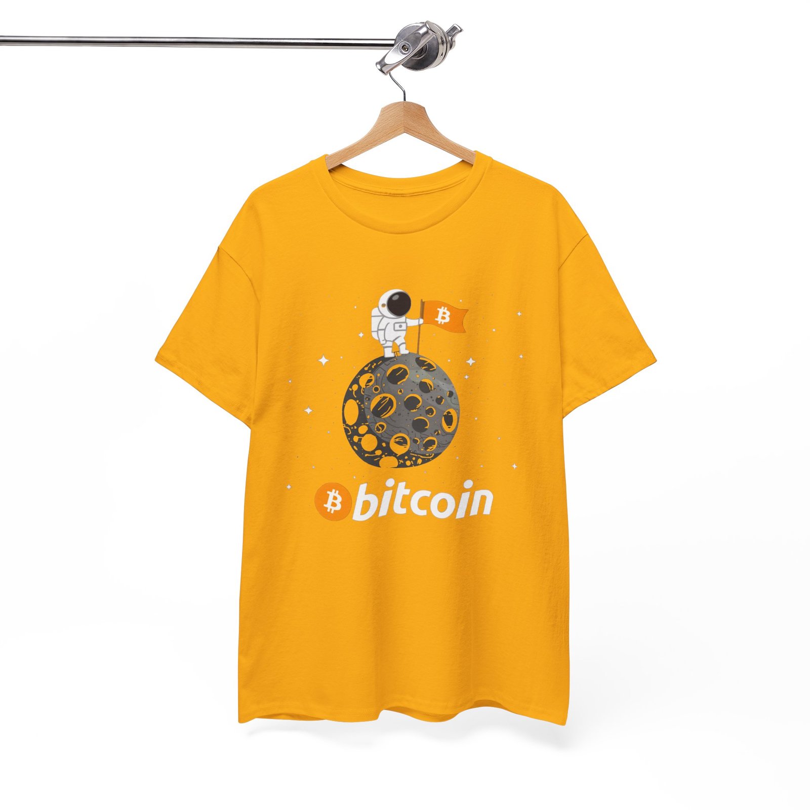 Bitcoin to the Moon Astronaut T-Shirt | Crypto T-Shirt - Image 21